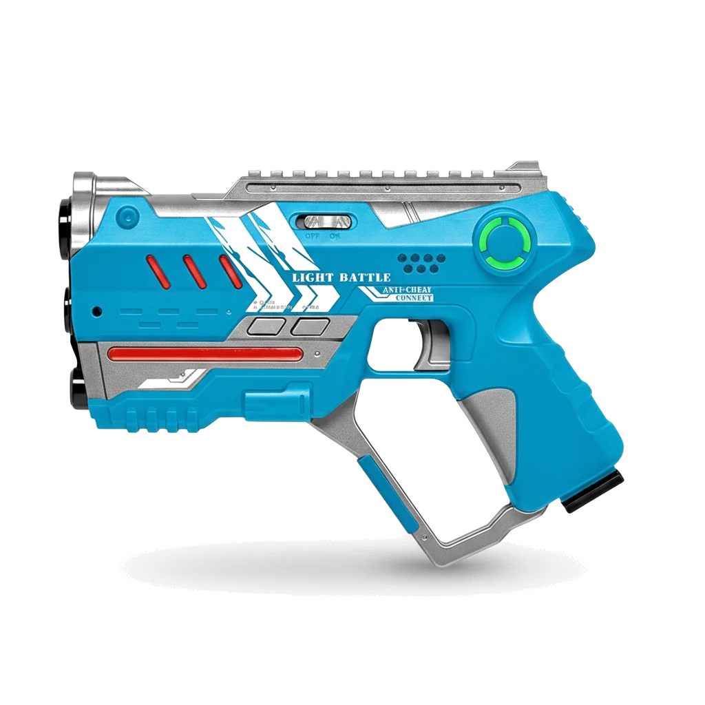 Blauw lasergun
